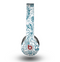 The Subtle Blue Sketched Lace Pattern V21 Skin for the Beats by Dre Original Solo-Solo HD Headphones