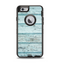 The Subtle Blue Vertical Aged Wood Apple iPhone 6 Otterbox Defender Case Skin Set
