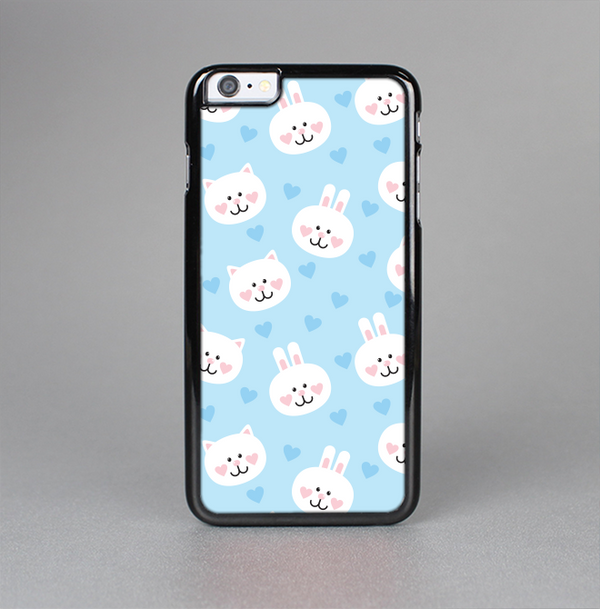 The Subtle Blue & White Faced Cats Skin-Sert for the Apple iPhone 6 Plus Skin-Sert Case