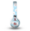 The Subtle Blue & White Faced Cats Skin for the Beats by Dre Mixr Headphones