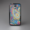 The Subtle Blue & Yellow Paisley Pattern Skin-Sert Case for the Samsung Galaxy S5