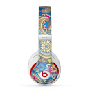 The Subtle Blue & Yellow Paisley Pattern Skin for the Beats by Dre Studio (2013+ Version) Headphones