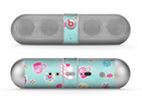 The Subtle Blue with Pink Treats Skin for the Beats by Dre Pill Bluetooth Speaker