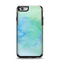The Subtle Green & Blue Watercolor Apple iPhone 6 Otterbox Symmetry Case Skin Set