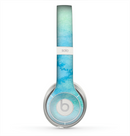 The Subtle Green & Blue Watercolor Skin for the Beats by Dre Solo 2 Headphones