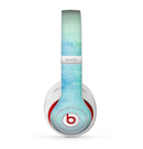The Subtle Green & Blue Watercolor Skin for the Beats by Dre Studio (2013+ Version) Headphones