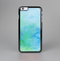 The Subtle Green & Blue Watercolor V2 Skin-Sert Case for the Apple iPhone 6 Plus
