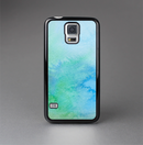 The Subtle Green & Blue Watercolor V2 Skin-Sert Case for the Samsung Galaxy S5