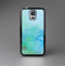 The Subtle Green & Blue Watercolor V2 Skin-Sert Case for the Samsung Galaxy S5