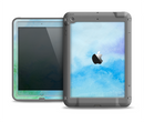 The Subtle Green & Blue Watercolor V2 Apple iPad Air LifeProof Fre Case Skin Set