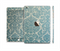 The Subtle Green Lace Pattern Full Body Skin Set for the Apple iPad Mini 3