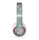 The Subtle Green Lace Pattern Skin for the Beats by Dre Studio (2013+ Version) Headphones