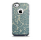 The Subtle Green Lace Pattern Skin for the iPhone 5c OtterBox Commuter Case