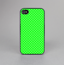 The Subtle Green Paw Prints Skin-Sert for the Apple iPhone 4-4s Skin-Sert Case