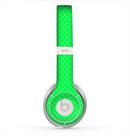 The Subtle Green Paw Prints Skin for the Beats by Dre Solo 2 Headphones