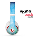 The Subtle Green & Blue Watercolor V2 Skin for the Beats Studio for the Beats Skin