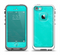 The Subtle Neon Turquoise Surface Apple iPhone 5-5s LifeProof Fre Case Skin Set
