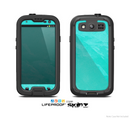 The Subtle Neon Turquoise Surface Skin For The Samsung Galaxy S3 LifeProof Case