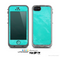 The Subtle Neon Turquoise Surface Skin for the Apple iPhone 5c LifeProof Case