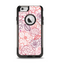 The Subtle Pink Floral Illustration Apple iPhone 6 Otterbox Commuter Case Skin Set