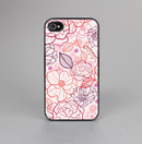 The Subtle Pink Floral Illustration Skin-Sert for the Apple iPhone 4-4s Skin-Sert Case