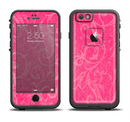 The Subtle Pink Floral Laced Apple iPhone 6/6s LifeProof Fre Case Skin Set