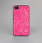 The Subtle Pink Floral Laced Skin-Sert for the Apple iPhone 4-4s Skin-Sert Case