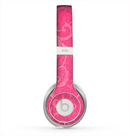 The Subtle Pink Floral Laced Skin for the Beats by Dre Solo 2 Headphones