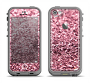 The Subtle Pink Glimmer Apple iPhone 5c LifeProof Fre Case Skin Set