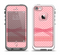 The Subtle Pink Polka Dot with Ribbon Apple iPhone 5-5s LifeProof Fre Case Skin Set