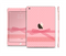 The Subtle Pink Polka Dot with Ribbon Full Body Skin Set for the Apple iPad Mini 3