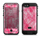 The Subtle Pink Watercolor Strokes Apple iPhone 6/6s LifeProof Fre POWER Case Skin Set