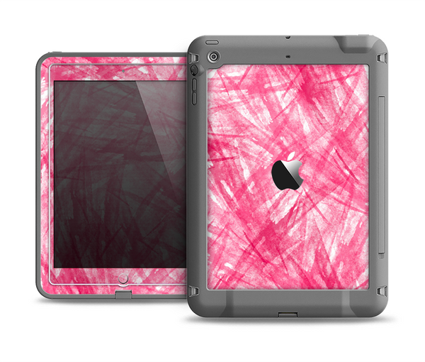 The Subtle Pink Watercolor Strokes Apple iPad Mini LifeProof Fre Case Skin Set