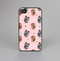 The Subtle Pink and Blue Vector Love Owls Skin-Sert for the Apple iPhone 4-4s Skin-Sert Case