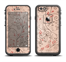 The Subtle Pinks Laced Design Apple iPhone 6/6s LifeProof Fre Case Skin Set
