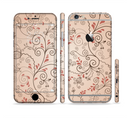 The Subtle Pinks Laced Design Sectioned Skin Series for the Apple iPhone 6s Plus
