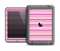 The Subtle Pinks and White Chevron Pattern Apple iPad Air LifeProof Fre Case Skin Set