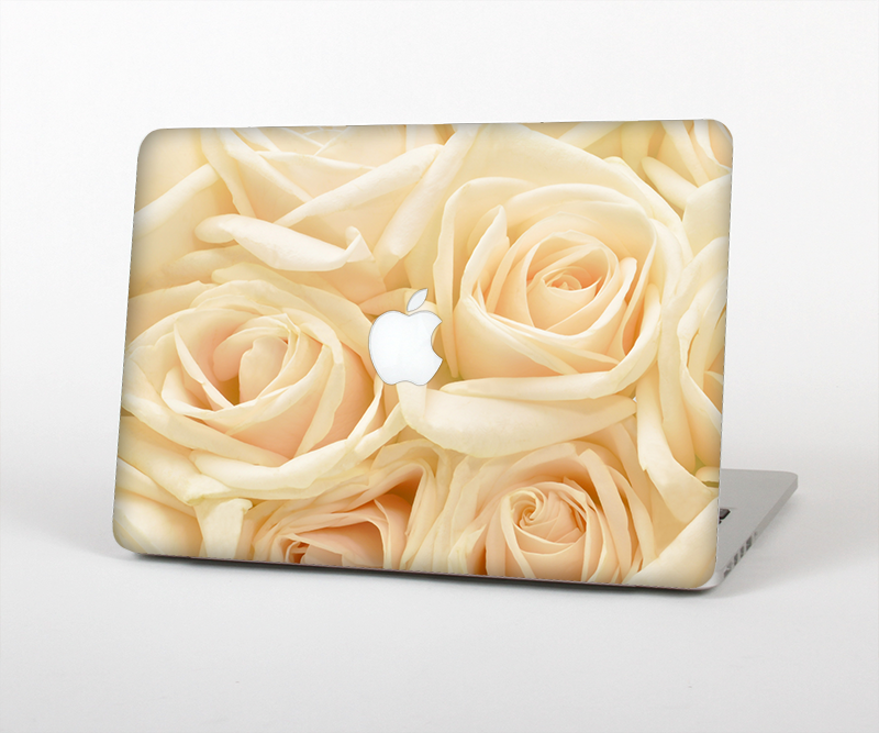 The Subtle Roses Skin Set for the Apple MacBook Pro 15" with Retina Display