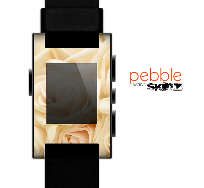 The Subtle Roses Skin for the Pebble SmartWatch