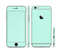The Subtle Solid Green Sectioned Skin Series for the Apple iPhone 6s