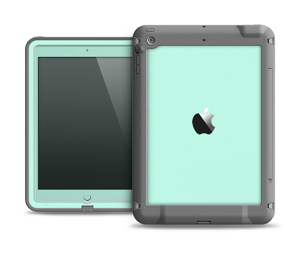 The Subtle Solid Green Apple iPad Air LifeProof Fre Case Skin Set