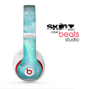 The Subtle Teal Watercolor Skin for the Beats Studio for the Beats Skin