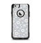 The Subtle White and Blue Floral Laced V32 Apple iPhone 6 Otterbox Commuter Case Skin Set