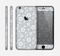 The Subtle White and Blue Floral Laced V32 Skin for the Apple iPhone 6