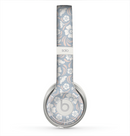 The Subtle White and Blue Floral Laced V32 Skin for the Beats by Dre Solo 2 Headphones