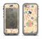 The Subtle Yellow & Pink Sketched Lace Patterns v21 Apple iPhone 5c LifeProof Nuud Case Skin Set