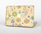 The Subtle Yellow & Pink Sketched Lace Patterns v21 Skin Set for the Apple MacBook Pro 15" with Retina Display
