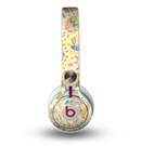 The Subtle Yellow & Pink Sketched Lace Patterns v21 Skin for the Beats by Dre Mixr Headphones