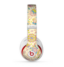 The Subtle Yellow & Pink Sketched Lace Patterns v21 Skin for the Beats by Dre Studio (2013+ Version) Headphones
