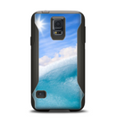The Sunny Day Waves Samsung Galaxy S5 Otterbox Commuter Case Skin Set